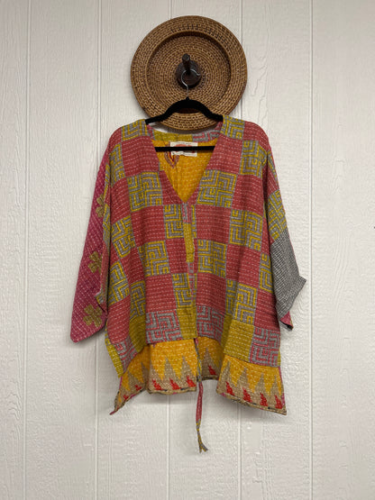 Pareo Kantha Hi-Lo Butterfly Top 0626 173