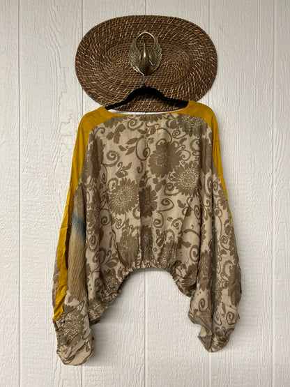 Crepe Sari Luna Crop Top 0526 009