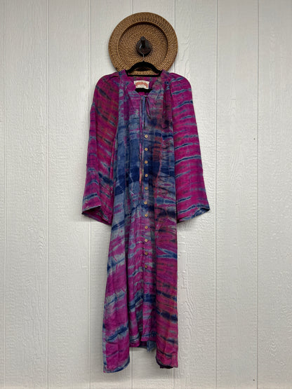 Crepe Sari Woodstock Duster Dress 0226 160