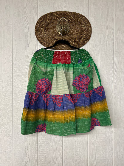 Pareo Kantha Meadow Skirt 0826 225