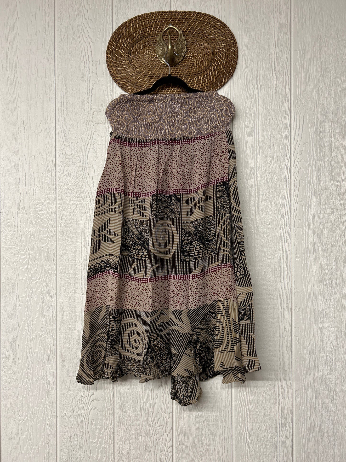 Crepe Sari Inner Peace Wrap Skirt 0626 100