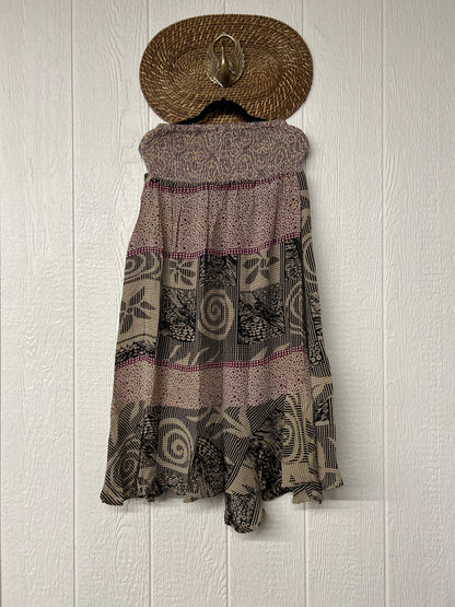 Crepe Sari Inner Peace Wrap Skirt 0626 100