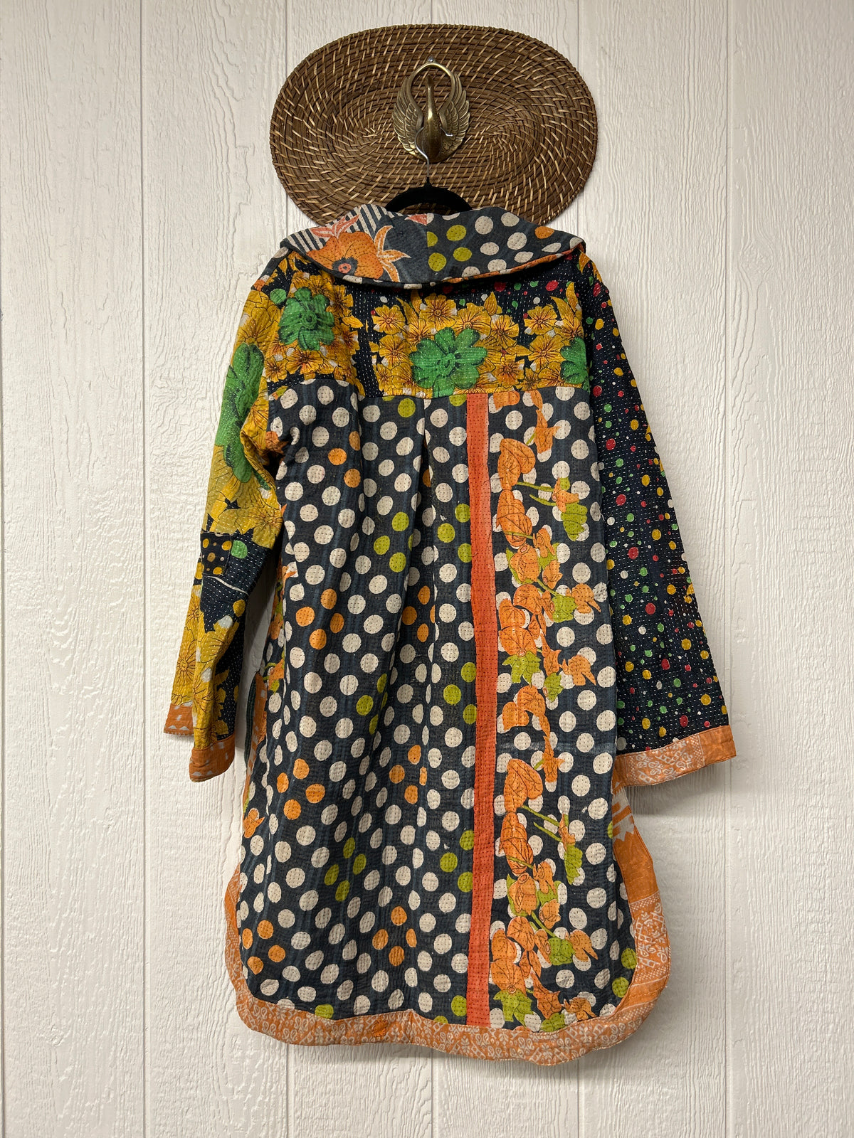Fine Kantha Drifter Coat 1026 177