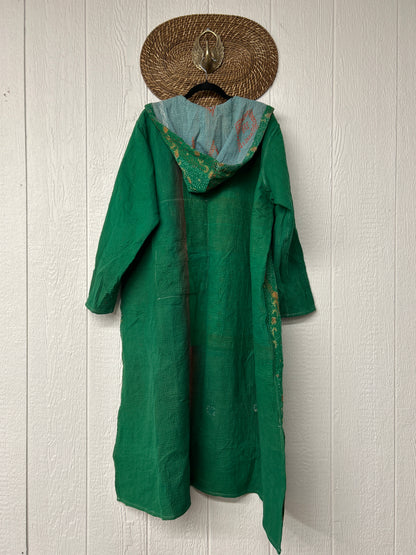 Fine Kantha Rising Sun Coat 1125 026