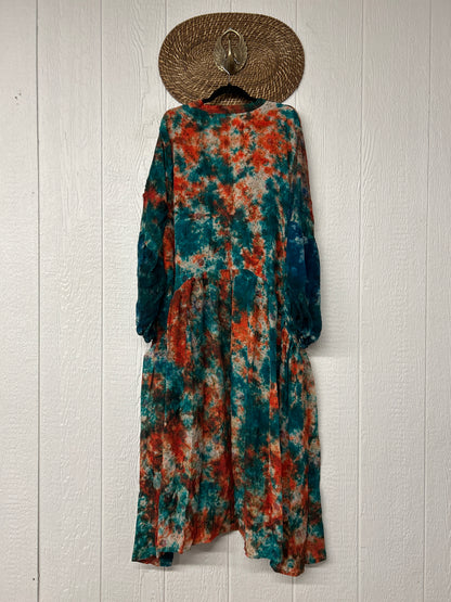 Crepe Sari Evermore Kimono 1026 240