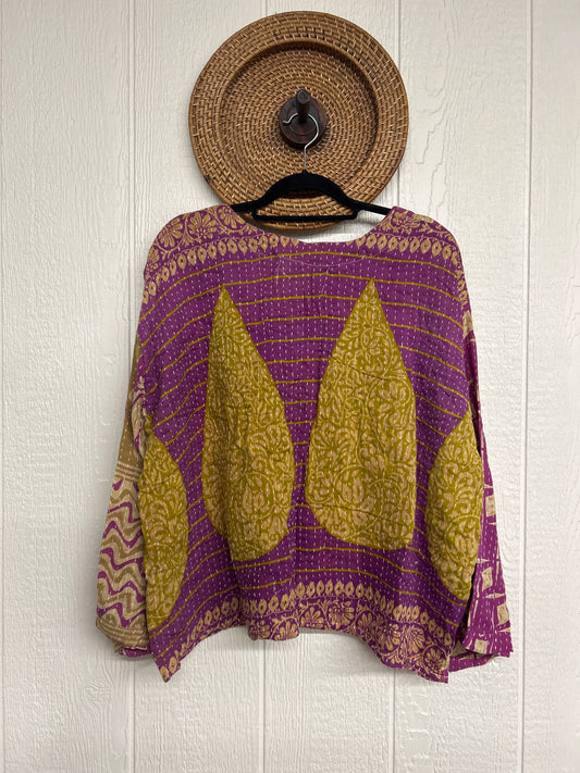 Pareo Kantha Wanderer Pocket Crop Top 0226 196
