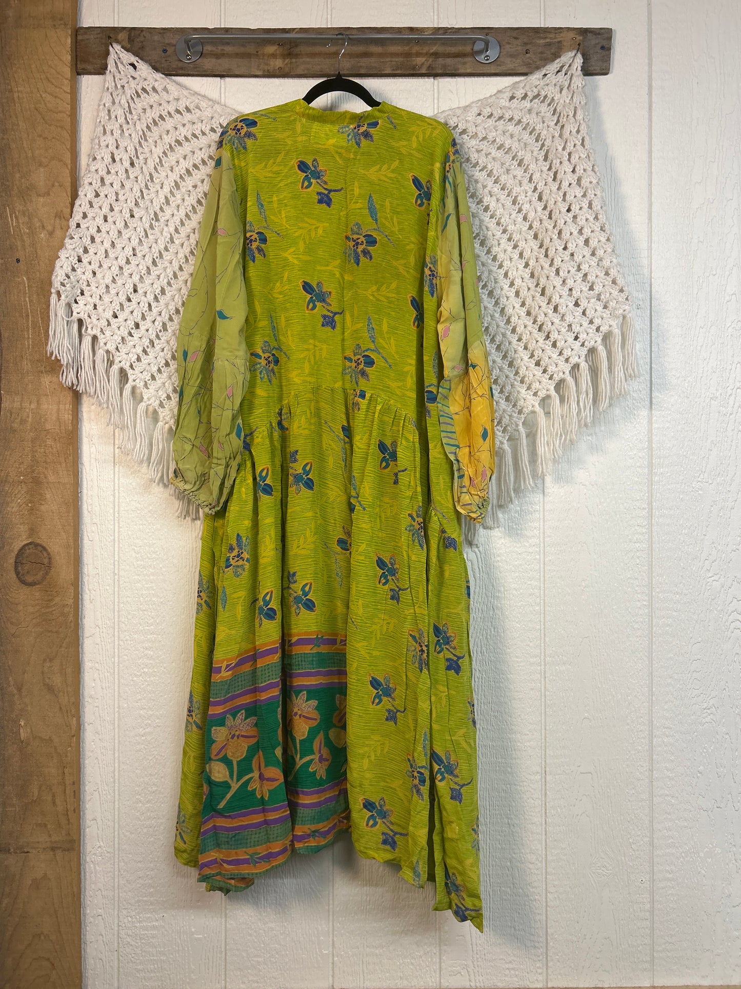 Crepe Sari Evermore Kimono 0326 108