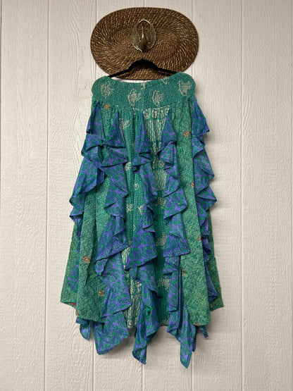 Pareo Kantha Willow Maxi Skirt 0826 198