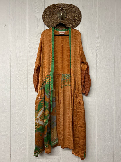 RETAIL Crepe Sari Evermore Kimono 1026 237
