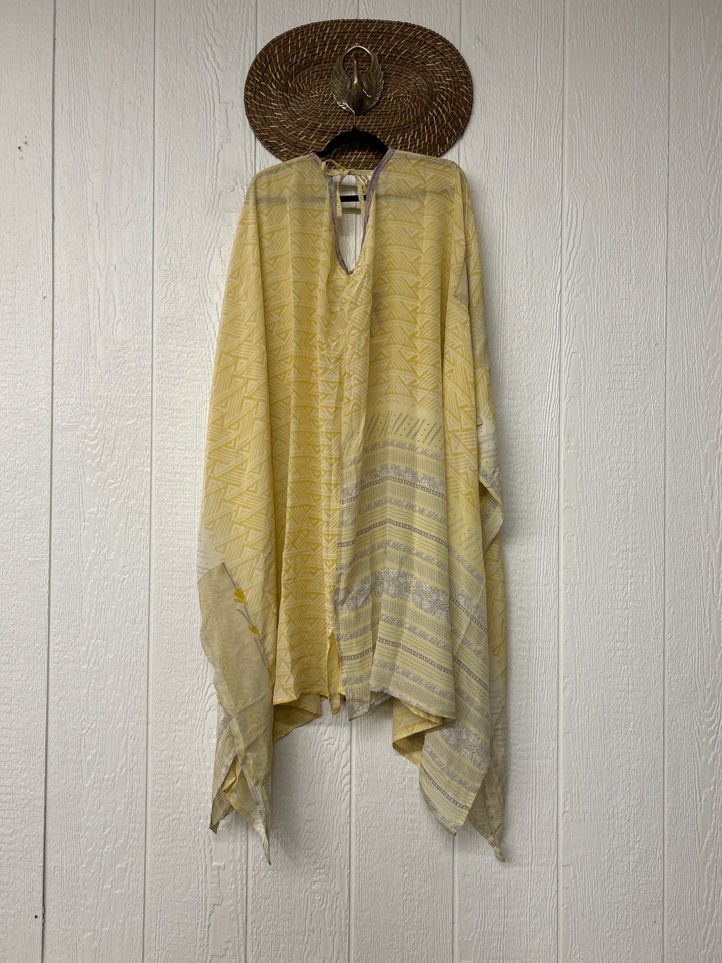 Crepe Sari Orchid Kimono 0626 110