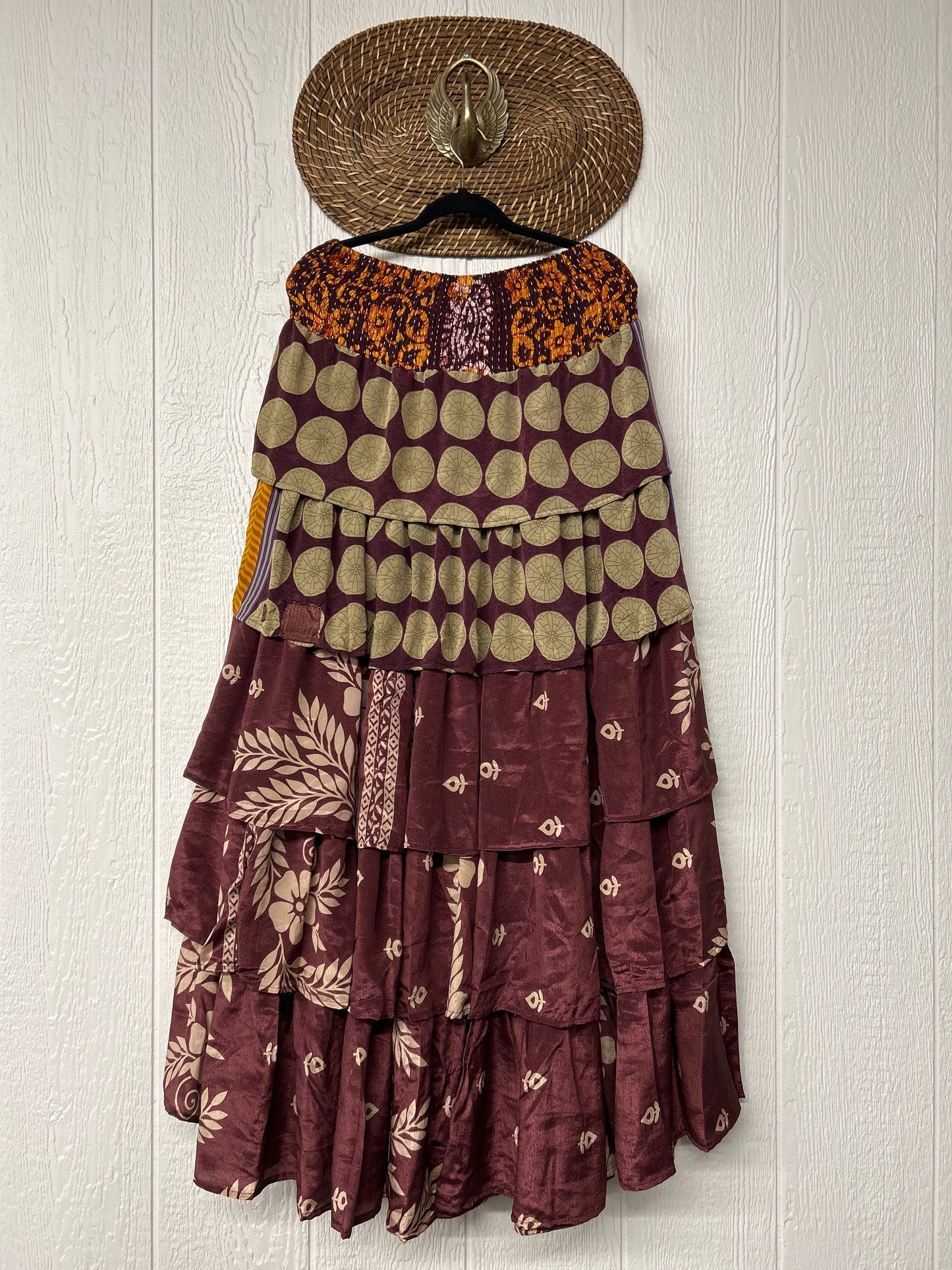 Rasgulla Sari Venus Ruffle Maxi 1125 052