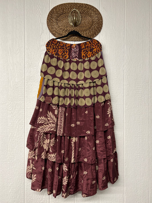 Rasgulla Sari Venus Ruffle Maxi 1125 052