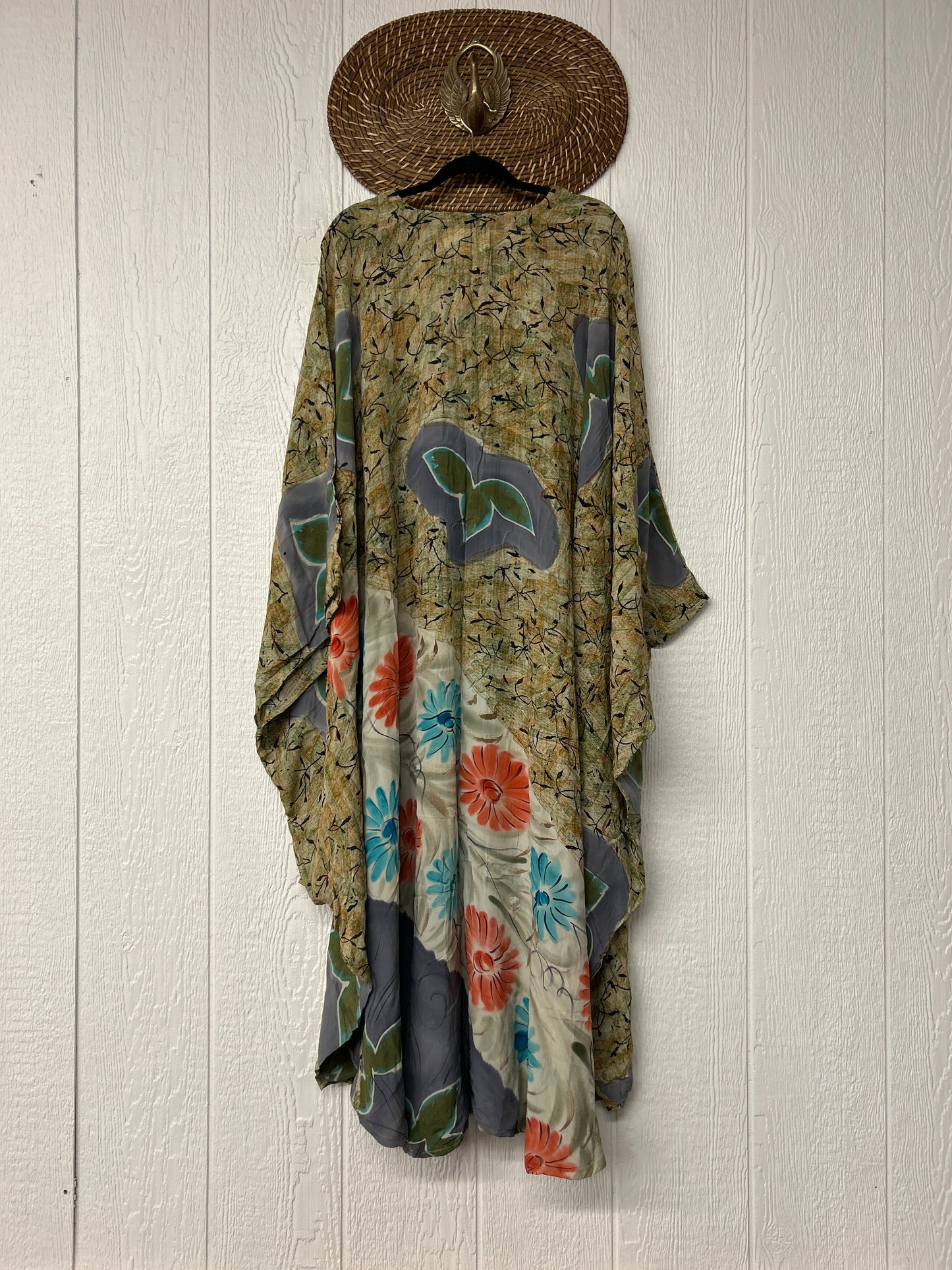 Crepe Sari Bowie Muu Dress 0826 243