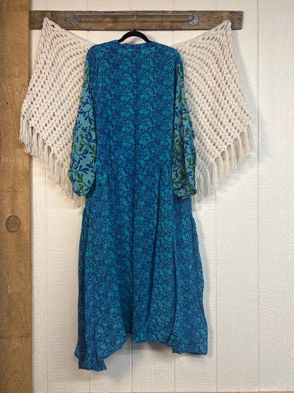 Crepe Sari Evermore Kimono 0326 010