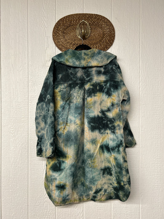 Fine Kantha Drifter Coat 1026 146