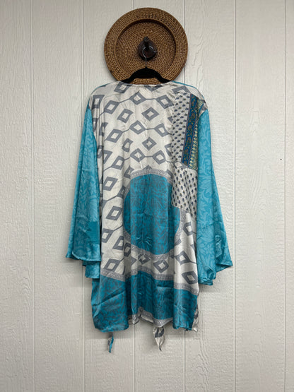 RETAIL Rasgulla Sari Shortie Spellbound Kimono 0226 251