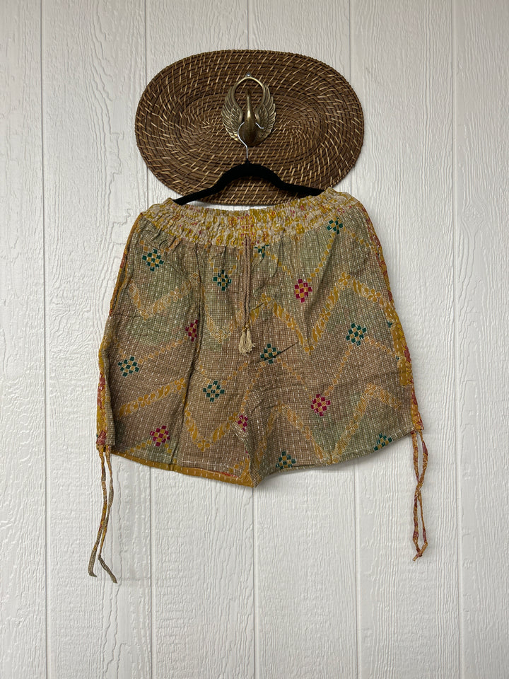 Kantha Butterfly Shorts 0625 042