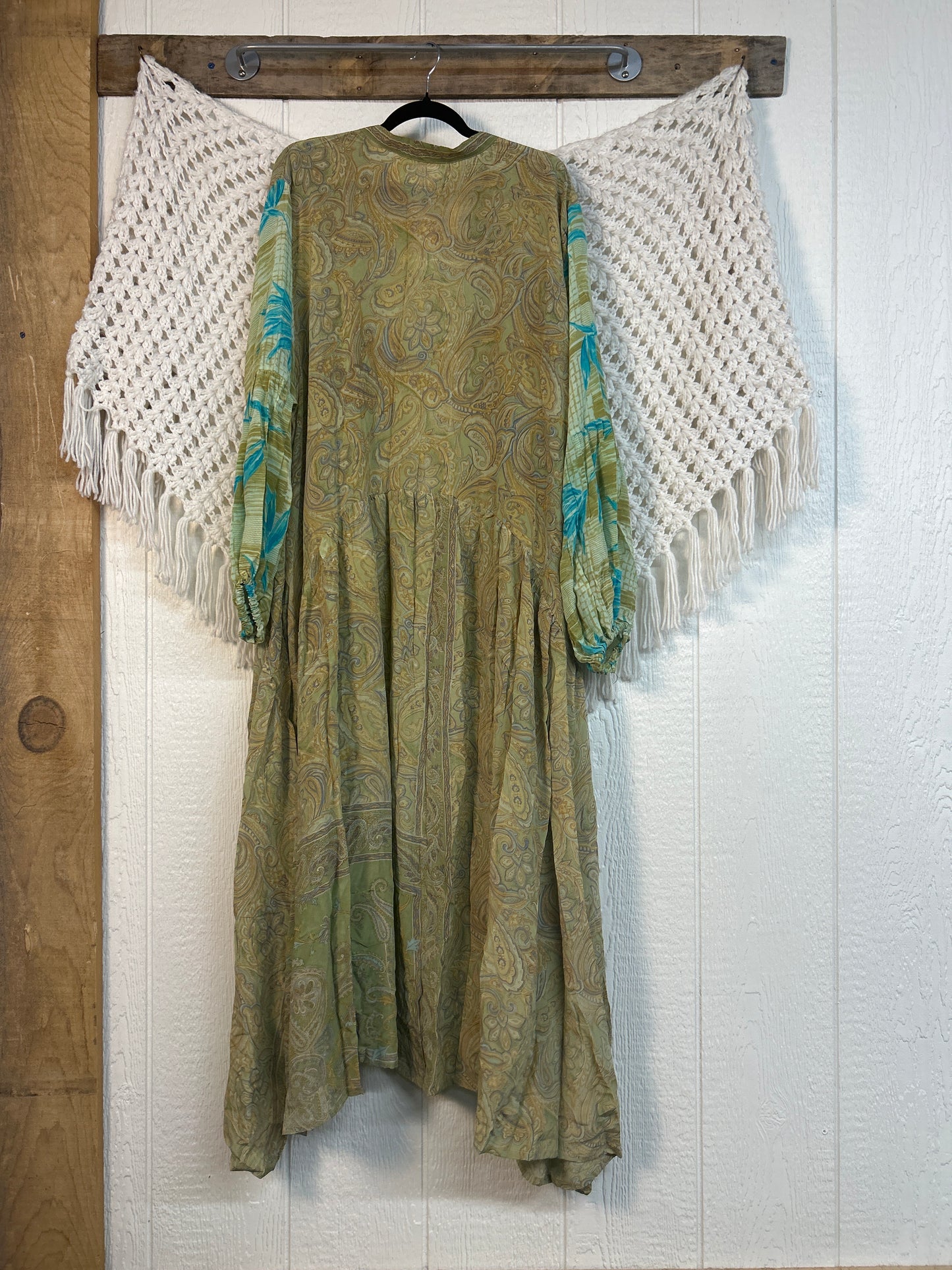 Crepe Sari Evermore Kimono 0326 123