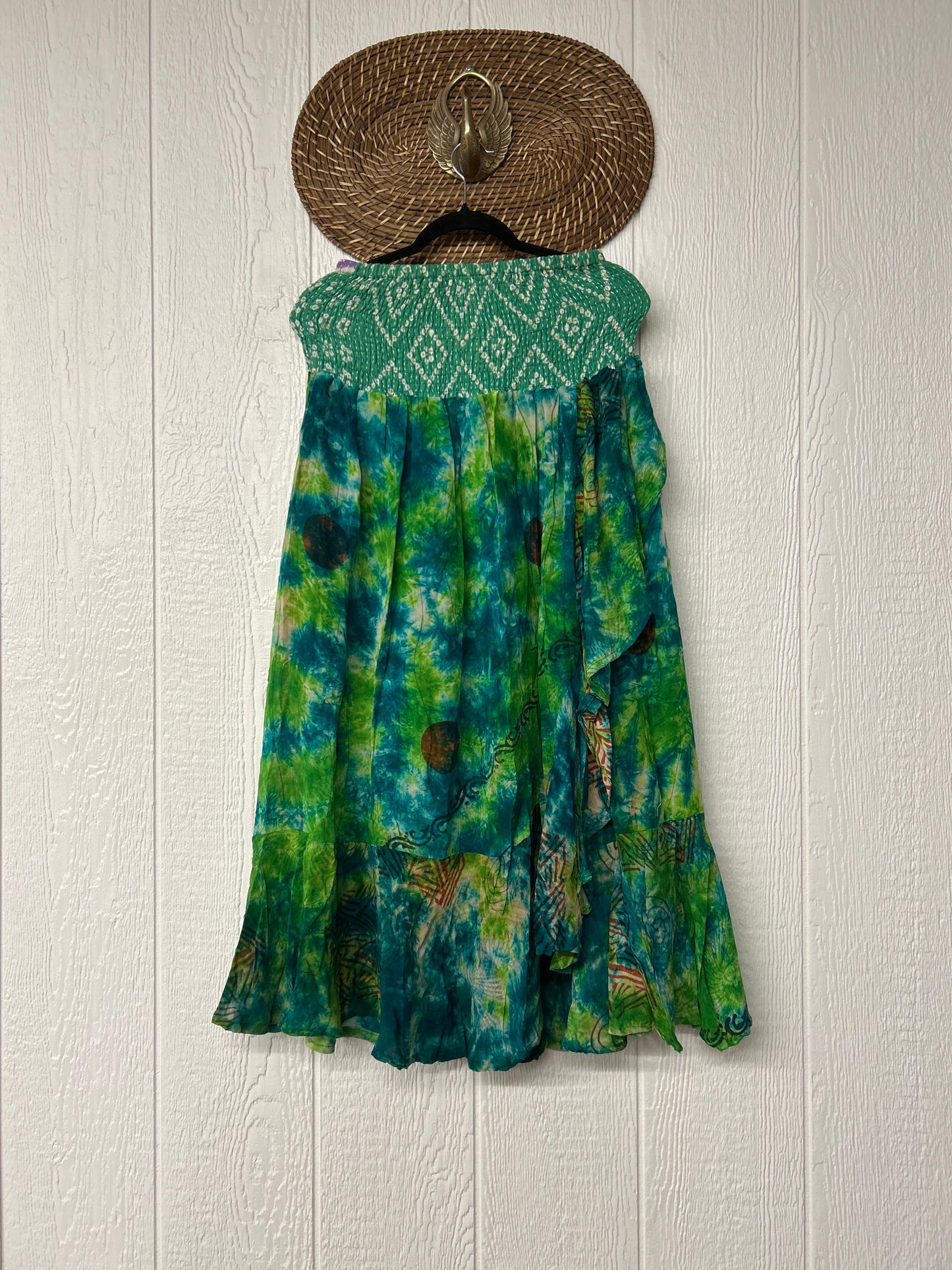 Crepe Sari Inner Peace Wrap Skirt 0626 036