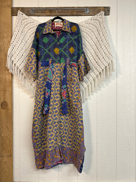 Pareo Kantha Gravity Duster Dress 0226 115