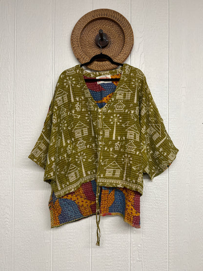 Pareo Kantha Hi-Lo Butterfly Top 0626 179