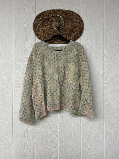 Pareo Kantha Wanderer Pocket Crop Top 0226 123