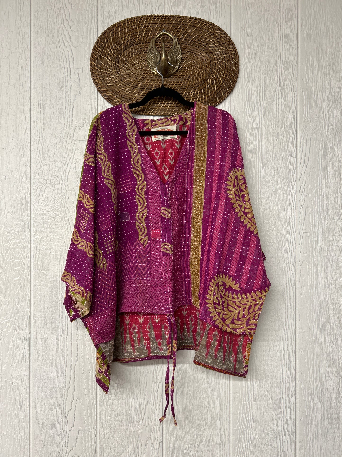 Pareo Kantha Hi-Lo Butterfly Top 0626 265