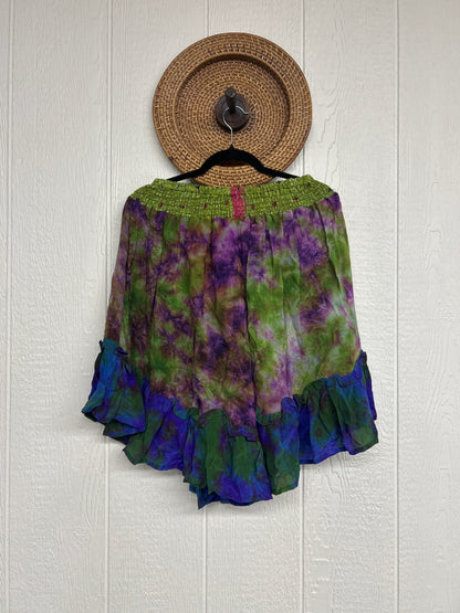 Crepe Sari Lover Cropped Culottes 0726 155