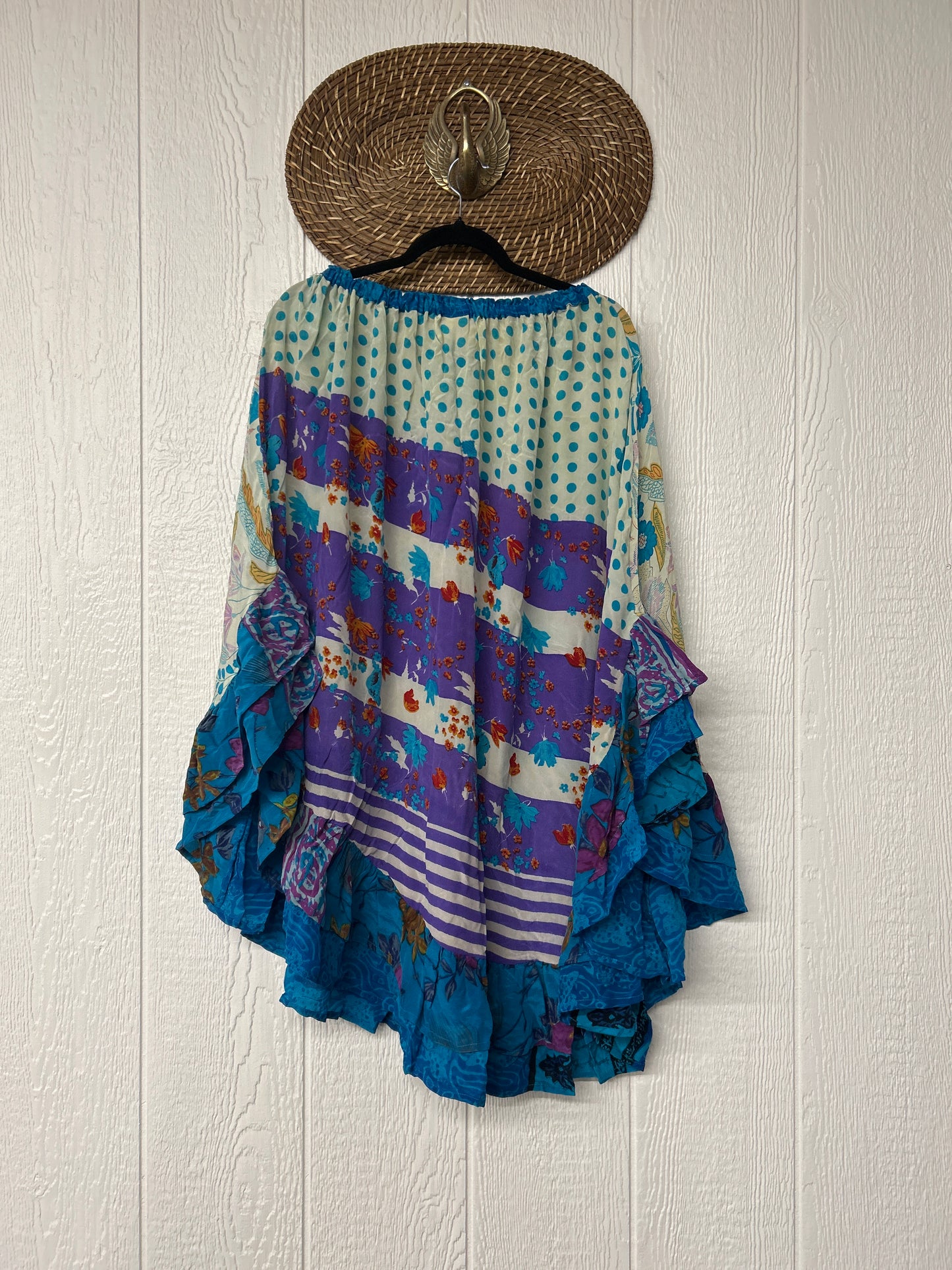 Crepe Wild Rose Skirt 1025 204