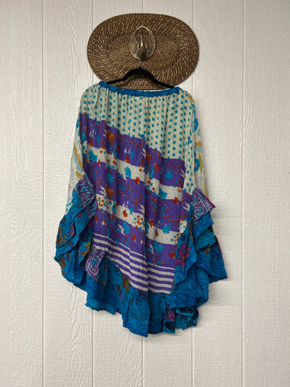 Crepe Wild Rose Skirt 1025 204