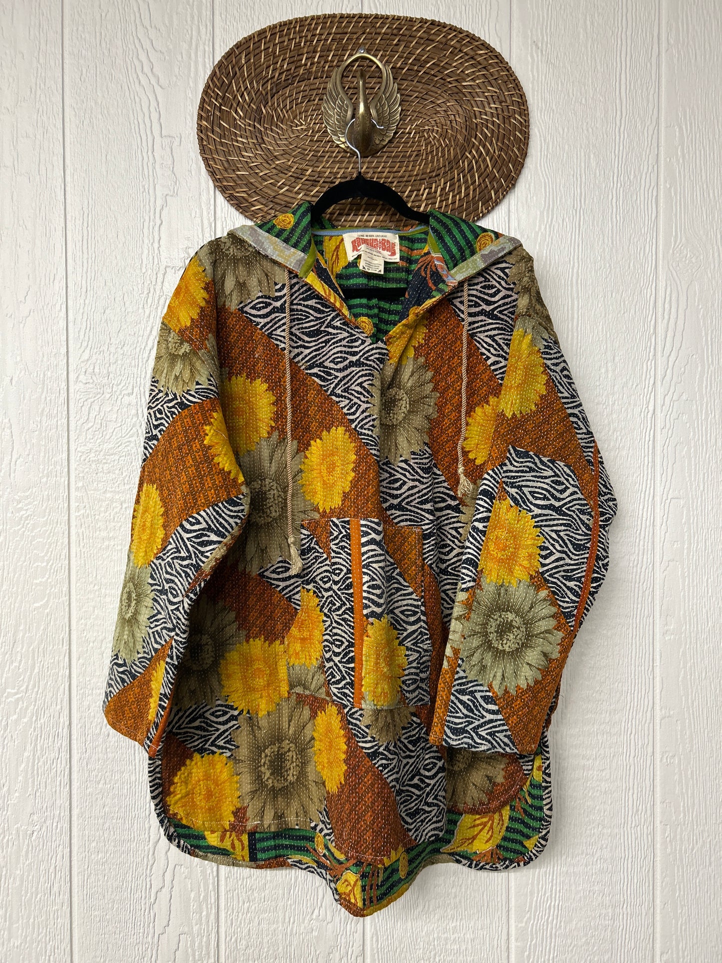 Fine Kantha Under The Stars Hoodie 1225 084