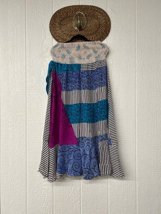 Crepe Sari Inner Peace Wrap Skirt 0626 010
