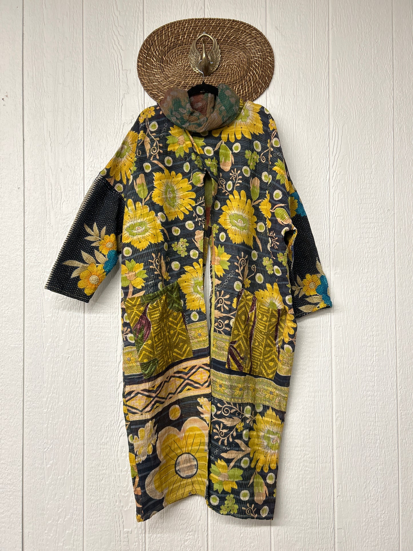 Fine Kantha Cowl Split Pullover 1225 139