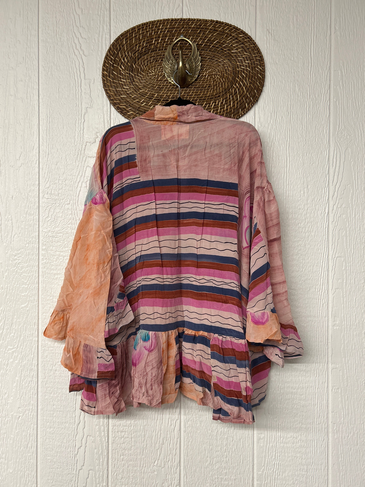 Crepe Sari Wild Rose Top 1026 153