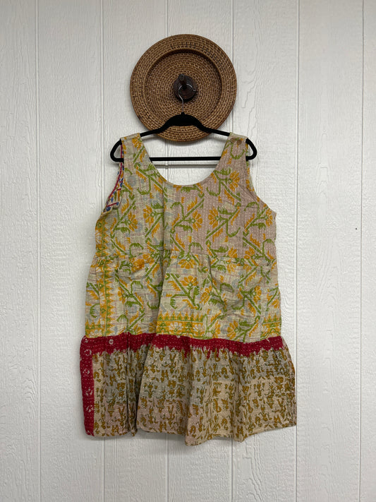 Kantha Meadow Mini Dress 0625 115