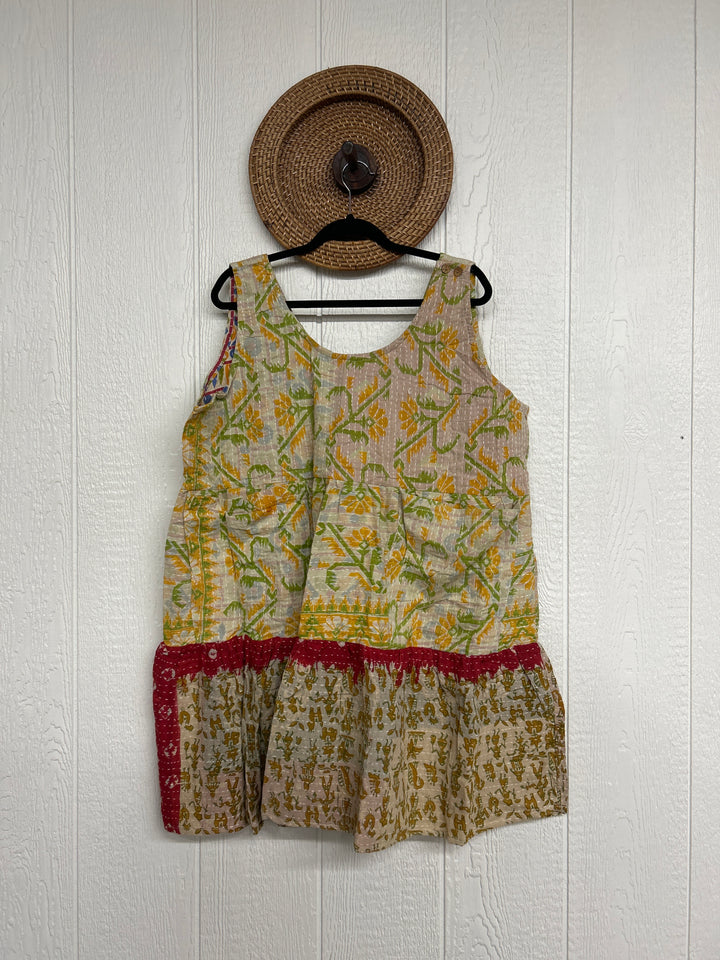 Kantha Meadow Mini Dress 0625 115