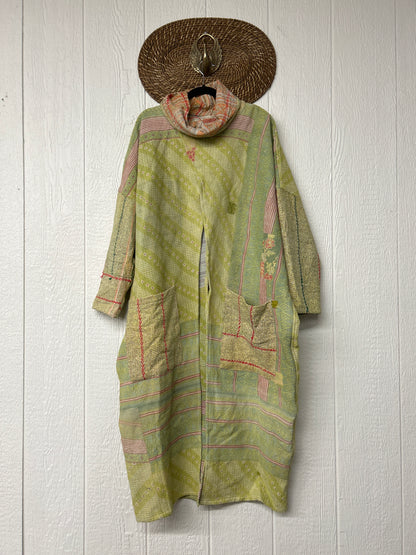 Fine Kantha Cowl Split Pullover 1225 077