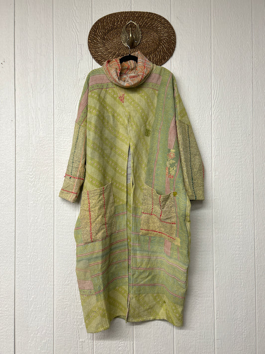 Fine Kantha Cowl Split Pullover 1225 077