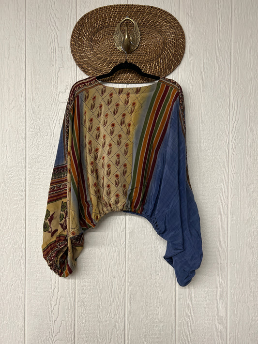 Crepe Sari Luna Crop Top 0126 202