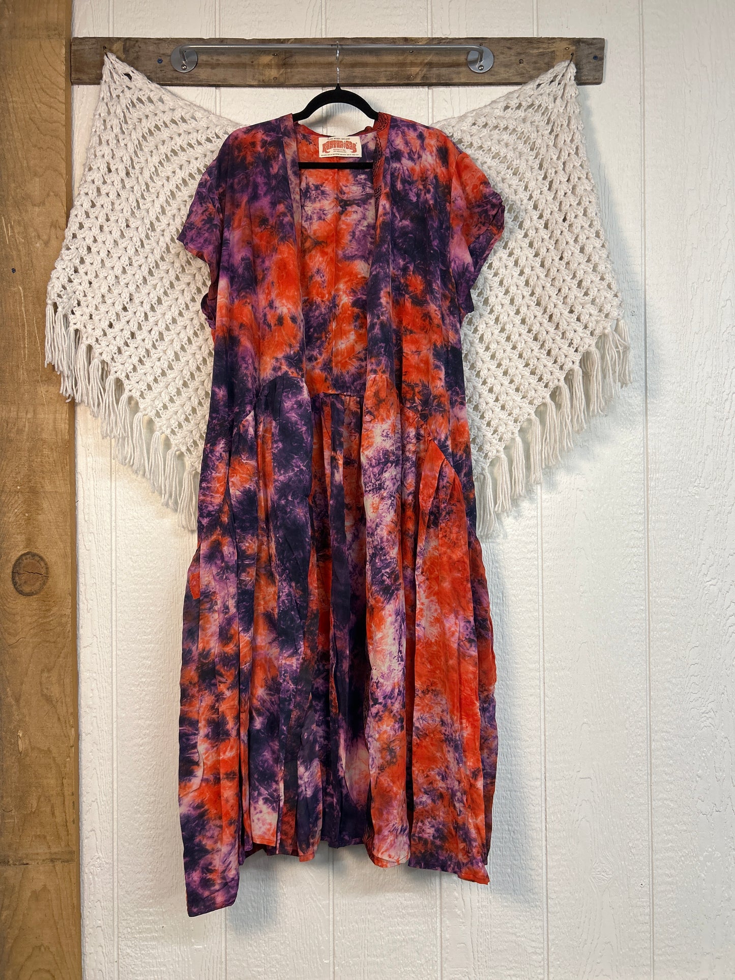 Crepe Sari Summer Evermore Kimono 0726 162