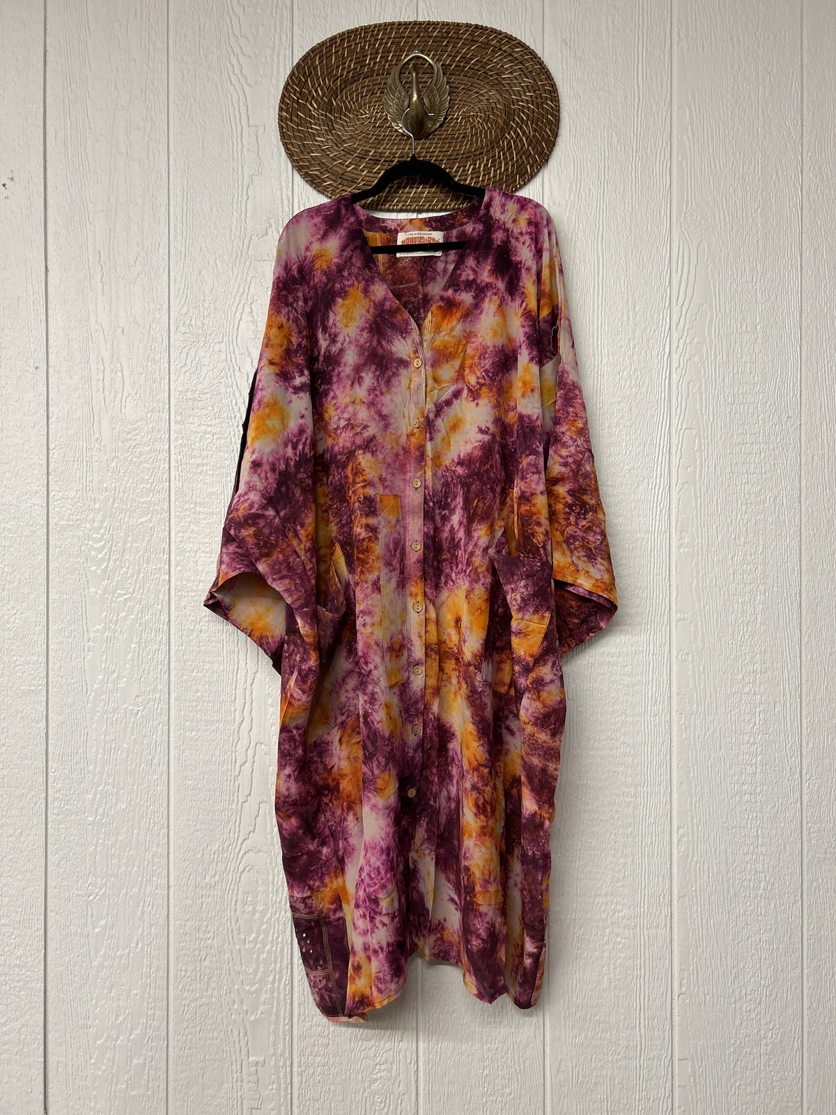 Crepe Sari Gaia Duster Dress 0826 085