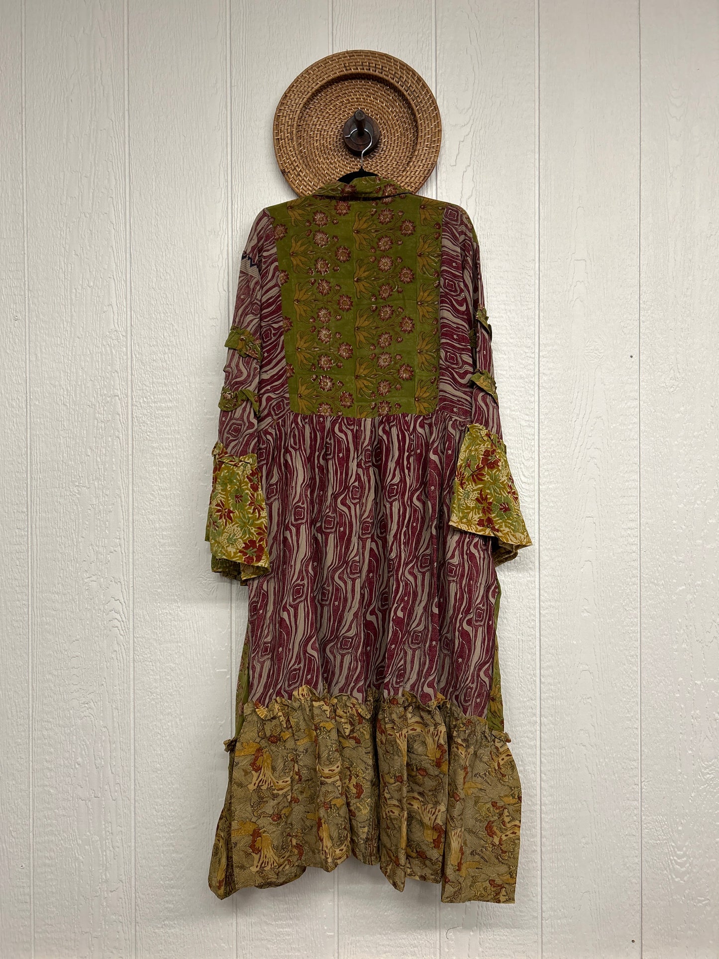 Crepe Sari Rhiannon Duster Dress 0226 180