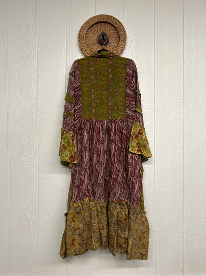 Crepe Sari Rhiannon Duster Dress 0226 180