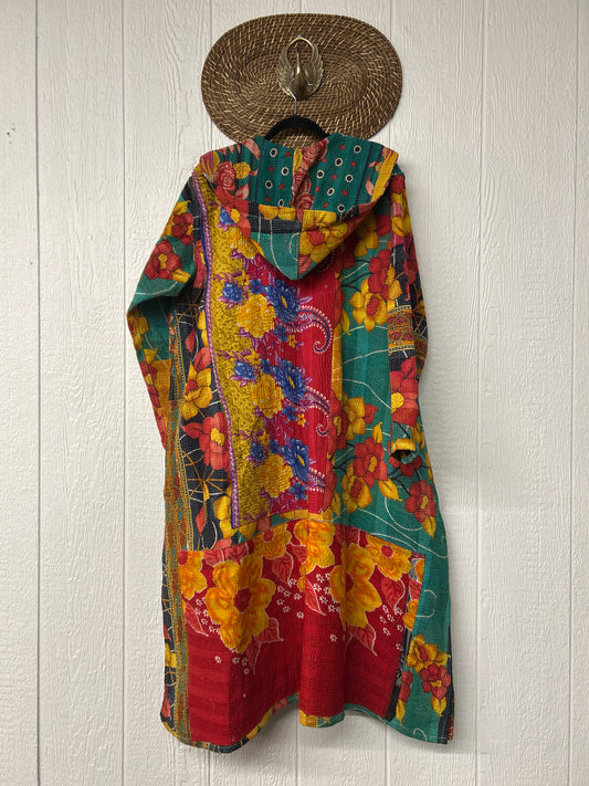 Fine Kantha Rising Sun Coat 1026 052