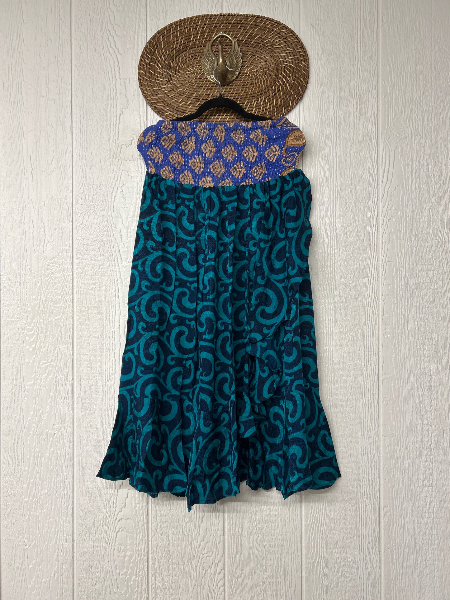 Crepe Sari Inner Peace Wrap Skirt 0626 249
