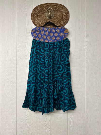 Crepe Sari Inner Peace Wrap Skirt 0626 249
