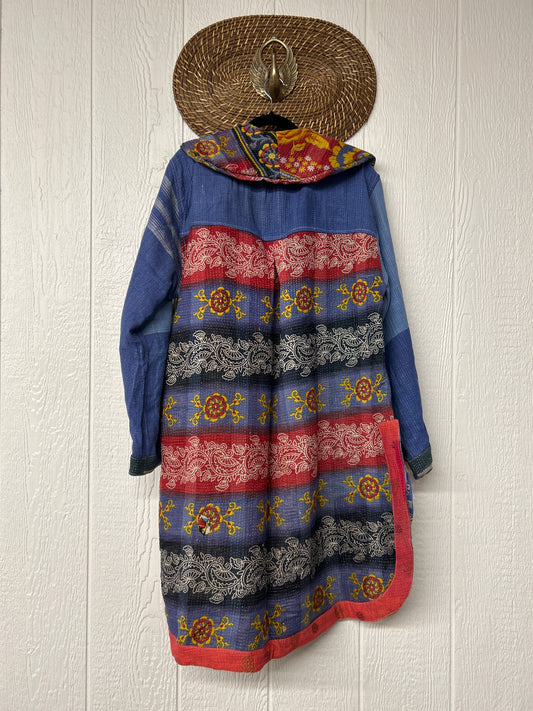 Fine Kantha Drifter Coat 1125 186
