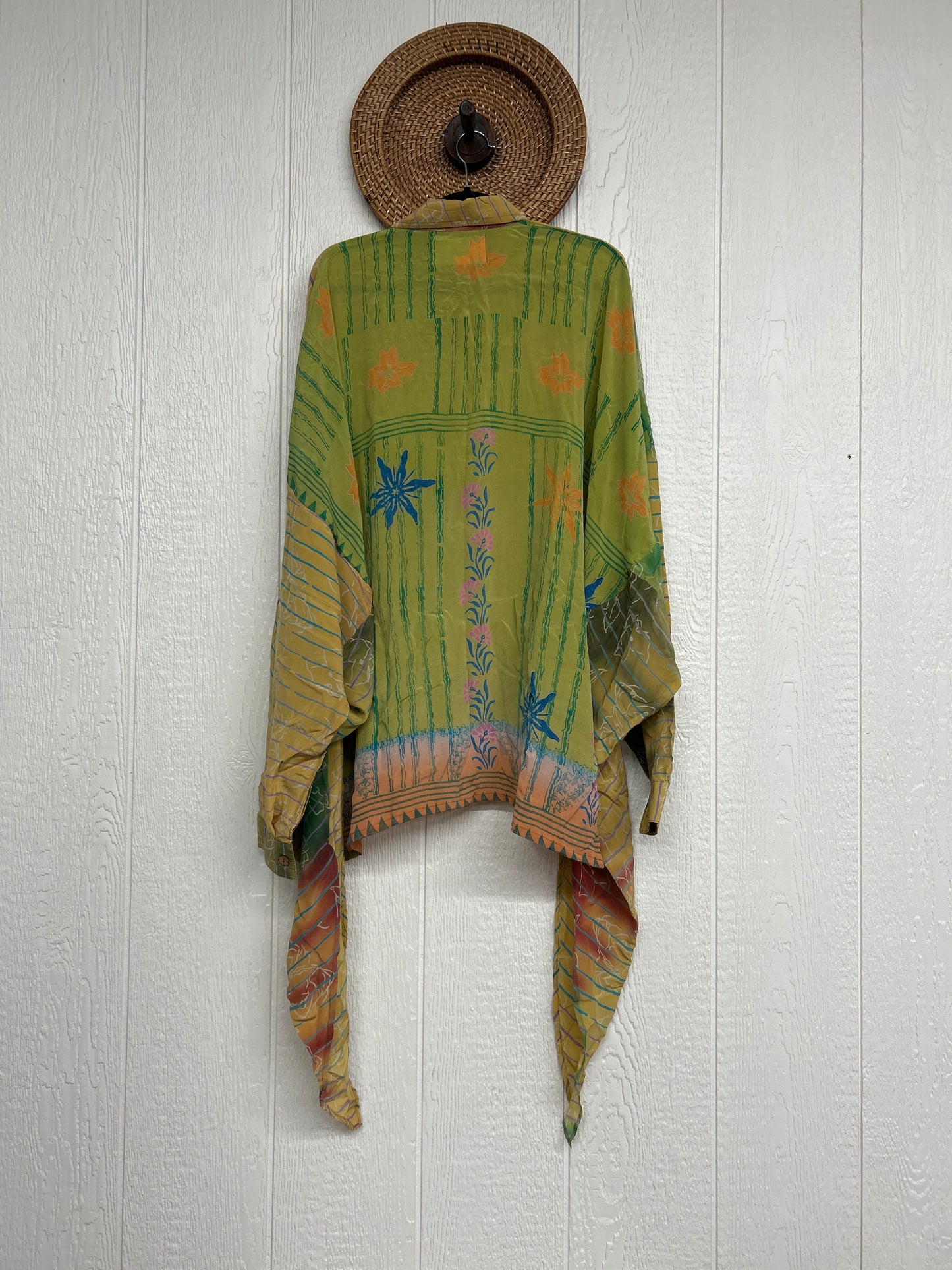 Crepe Sari Nirvana Button Down 1125 201