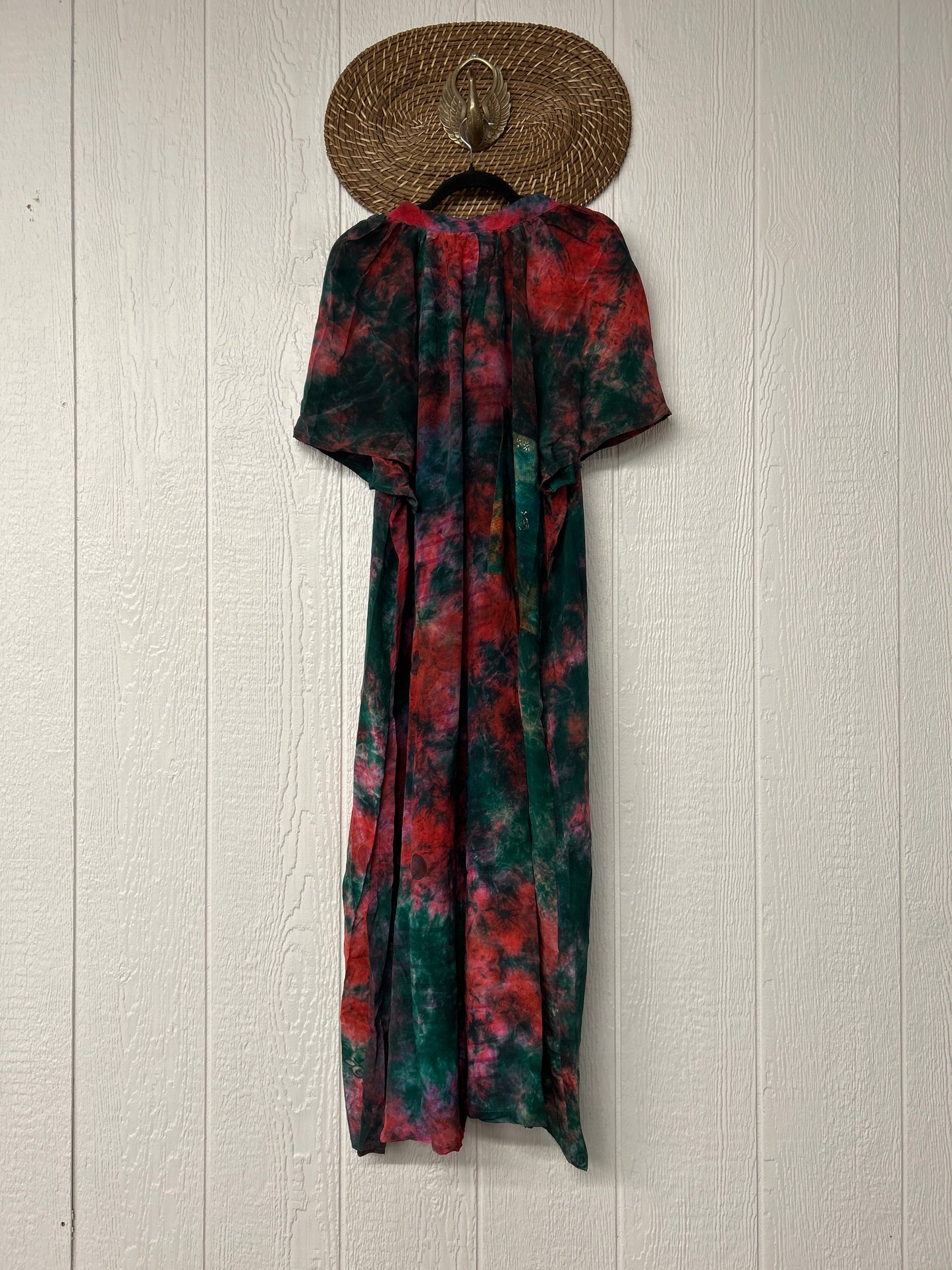 Crepe Sari Summer Woodstock Duster 0626 142
