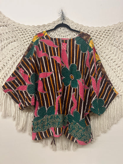 Pareo Kantha Hi-Lo Butterfly Top